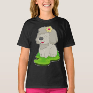 Hunde-Blume T-Shirt
