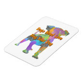 Hunde brauchen Liebe, die ihren Hund umarmen Magnet (Linke Seite)