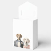 Hunde Braut & Groom Hochzeit Geschenkschachtel (Geöffnet)