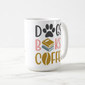 Hunde buchen Kaffee Kaffeetasse (VorderseiteRechts)
