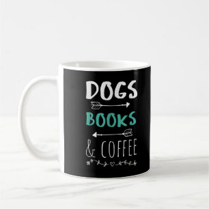 Hunde Bücher Kaffeemaschine Wochenende Shirt Tieri Kaffeetasse