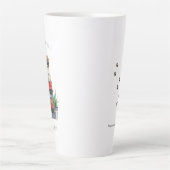 Hunde, Bücher und Kaffee | Aquarellbilder Milchtasse (Vorderseite)