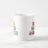 Hunde Bücher und Kaffee Kaffeetasse (Mittel)