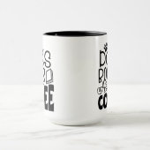 Hunde, Bücher und Kaffee Tasse (Zentrum)