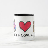 Hunde Bull Terriers Tasse (Zentrum)