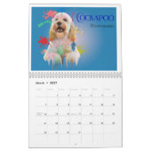 Hunde-Bunte-Splash-Art-Wandkalender 2026 Kalender (Mär 2027)
