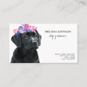 Hunde-Business-Hund-Groomer Visitenkarte (Vorderseite)