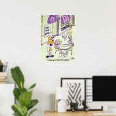 Hunde Café Poster (Heimbüro)