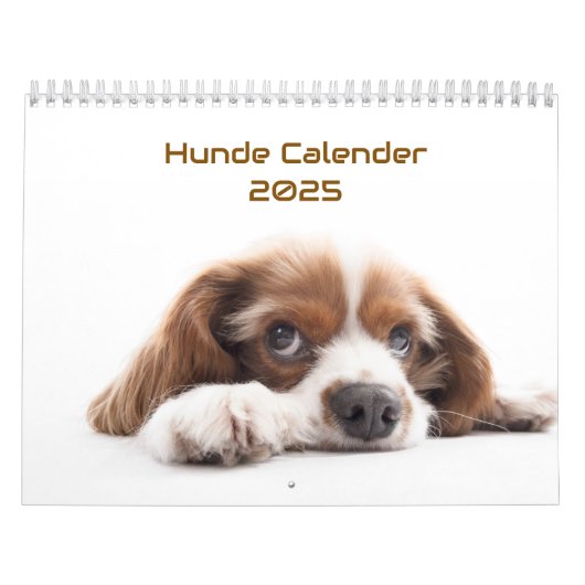 Hunde Calender 2025 Kalender (Titelbild)
