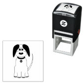Hunde-Cartoon Permastempel (Beispiel)