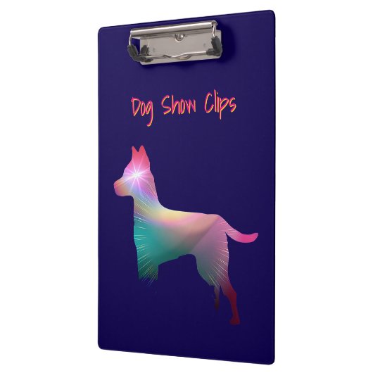 Hunde-Clips Klemmbrett (Links)