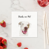 Hunde-Cocktailservietten Serviette (Beispiel)