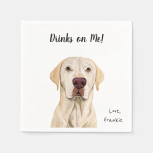 Hunde-Cocktailservietten Serviette