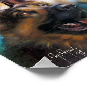 Hunde Collage Poster (Ecke)