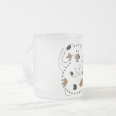 Hunde-Comic-T-Shirts und Geschenke Mattglastasse (Vorderseite Links)