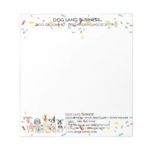 Hunde Confetti Geometric