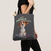 Hunde Cuttest Trouble Niedlich Adorable Funny Tasche (Von Nahem)