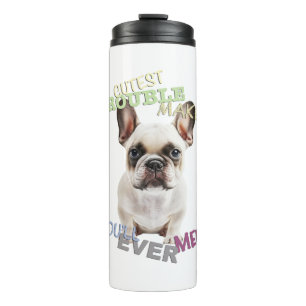 Hunde Cuttest Trouble Niedlich Adorable Funny Thermosbecher