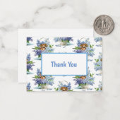 Hunde Dackel Vintag Danke Mitteilungskarte (Vorderseite/Rückseite Beispiel)