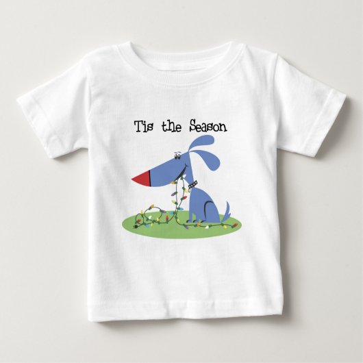 Hunde Das ist die Jahreszeit Weihnachts-Hemden und Baby T-shirt (Vorderseite)