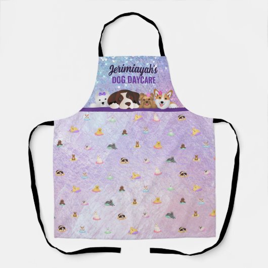 Hunde-Daycare-Schürze Schürze (Vorderseite)