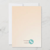 Hunde Daze Adoption Einladung (Rückseite)