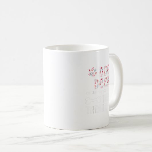 Hunde Deeda oder wie mein P mich die Leckerei nenn Kaffeetasse (VorderseiteRechts)