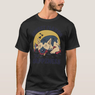 Hunde der deutschen Schäferhunde süßen Geschmack d T-Shirt