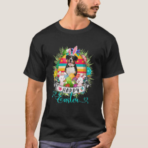 Hunde der Entlebucher in der Ostereier-Korbkette T-Shirt