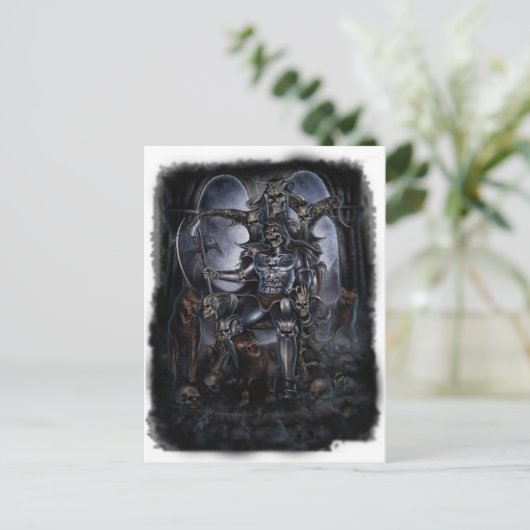 Hunde der Hölle Postkarte (Stehend Vorderseite)