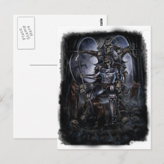 Hunde der Hölle Postkarte (Vorne/Hinten)