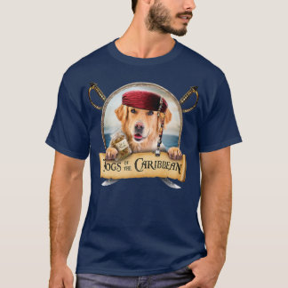 Hunde der Karibik - Niedlich Golden Retriever Pira T-Shirt