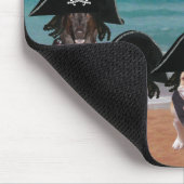 HUNDE DER KARIBISCHEN MEERE MOUSEPAD (Ecke)