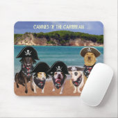 HUNDE DER KARIBISCHEN MEERE MOUSEPAD (Mit Mouse)