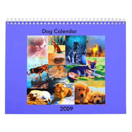 Hunde der Kunst, Hundekalender, 2009 Kalender (Titelbild)