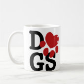 Hunde der Liebe I Kaffeetasse (Links)