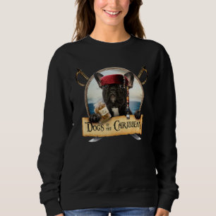 Hunde der Niedlichen Bulldogin der Karibik Sweatshirt