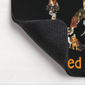 Hunde des Friedens Mousepad (Ecke)