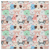 Hunde Design Fabric Stoff (Muster)