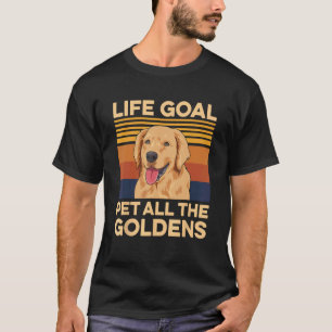 Hunde-Design für einen Golden Retriever-Besitzer T-Shirt