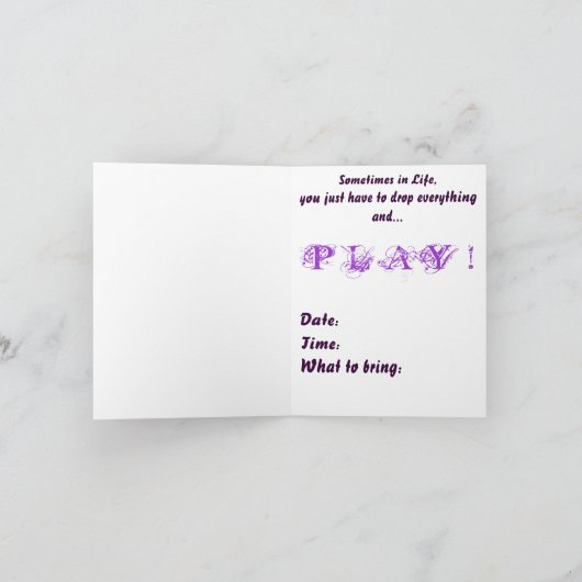 Hunde-Designs für Heimtiere Dankeskarte (Innenseite)