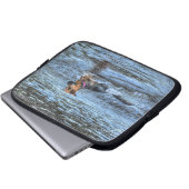 Hunde-Designs für Heimtiere Laptopschutzhülle (Vorne Knopf)