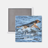 Hunde-Designs für Heimtiere Magnet (Vorderseite/Rückseite)
