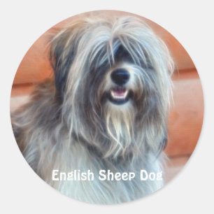 Hunde-Designs für Heimtiere Runder Aufkleber