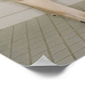 Hunde, die aus der Toilette trinken Poster (Ecke)