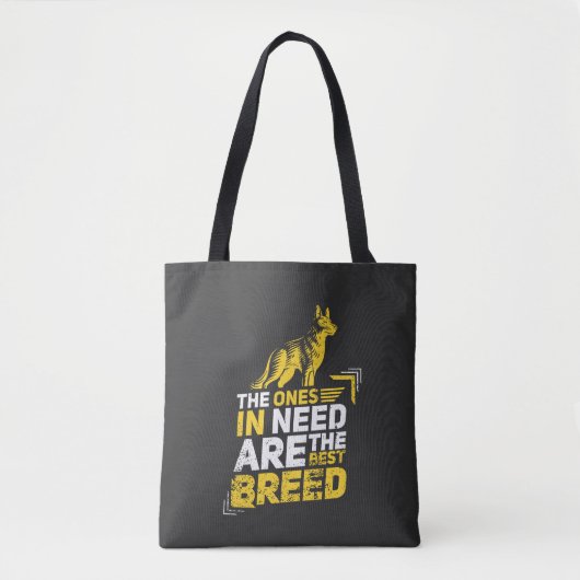 Hunde - die bedürftigen tasche (Vorderseite)