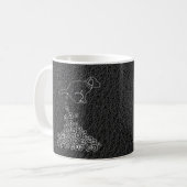 Hunde, die Dockingstücke herstellen Kaffeetasse (Vorderseite Links)