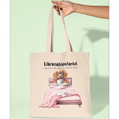 Hunde, die in Bücherregalen lesen Tragetasche