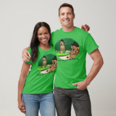 Hunde, die Poker-Gesicht spielen T-Shirt (Unisex)