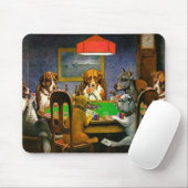 Hunde, die Poker spielen Mousepad (Mit Mouse)